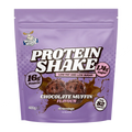 Purple Muscle Moose Protein Shake pouch with chocolate muffin flavor for muscle recovery