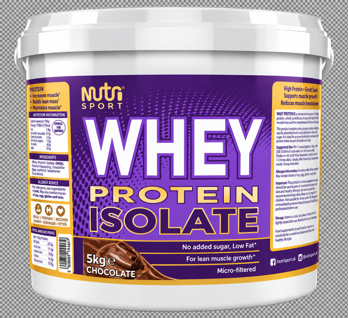 NutriSport Whey Protein Isolate