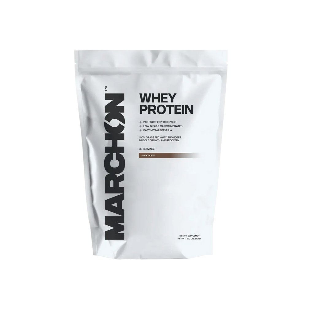 Marchon Supplements Whey Protein - 1kg / Chocolate - Whey Protein Powder