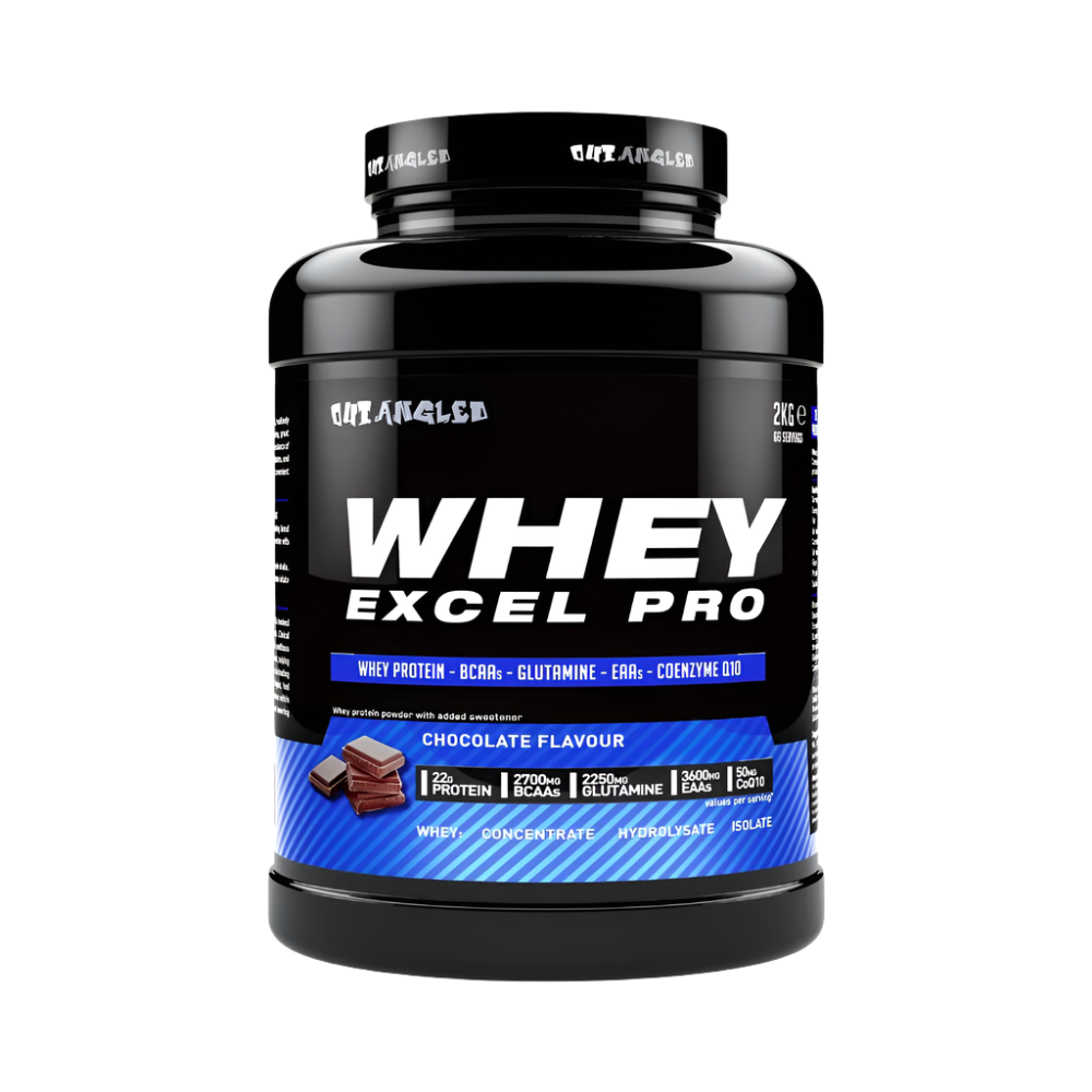 Outangled Whey Excel Pro - 2kg / Chocolate - Whey Protein Powder