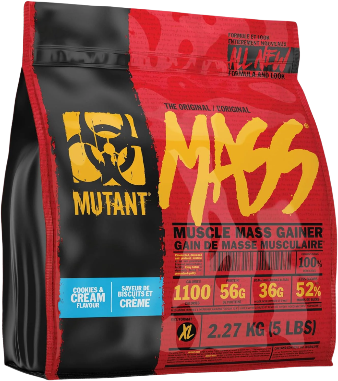 Mutant Mass Vanilla Ice Cream - Weight Gainer Powder