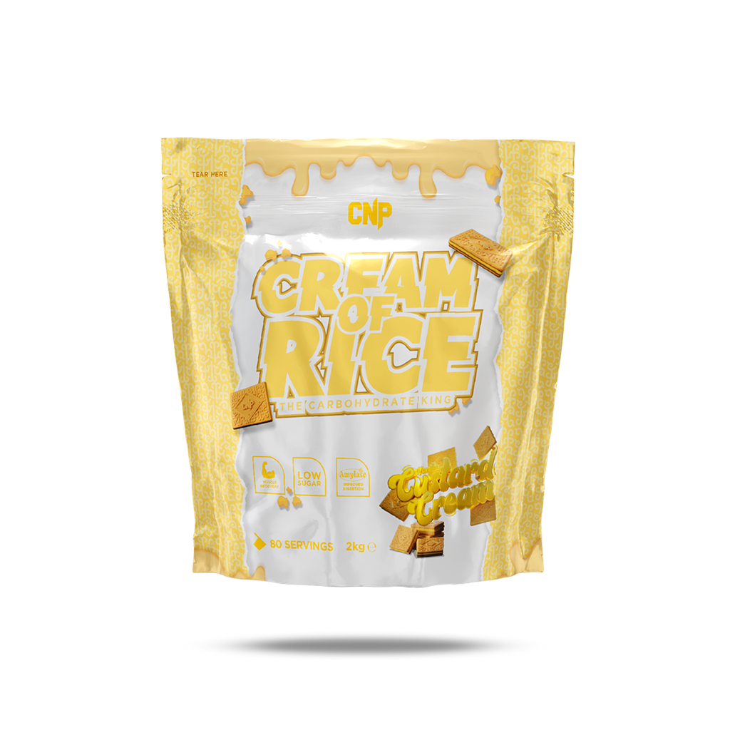 CNP Cream of Rice - 2kg / Custard Cream - Functional Foods