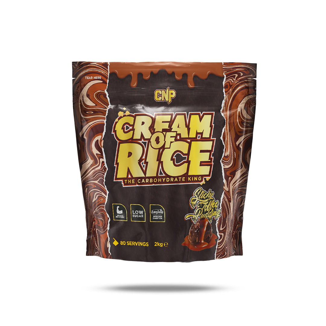 CNP Cream of Rice - 2kg / Sticky Toffee Pudding - Functional Foods