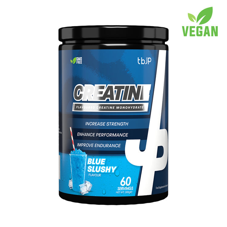 Trained By JP Creatine - 300g / Blue Slushie - Creatine Powder