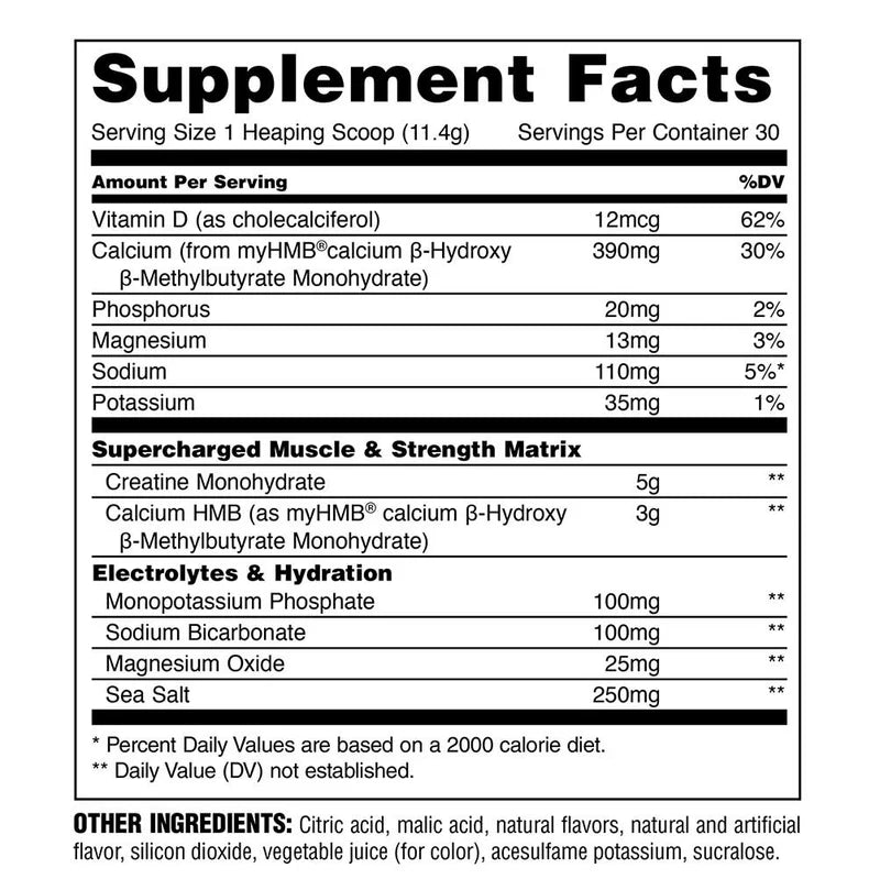 Animal Creatine +HMB 327g - MyGymSupplements