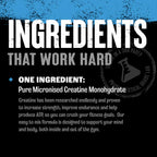 Animal Creatine Powder - 500g - Creatine Powder