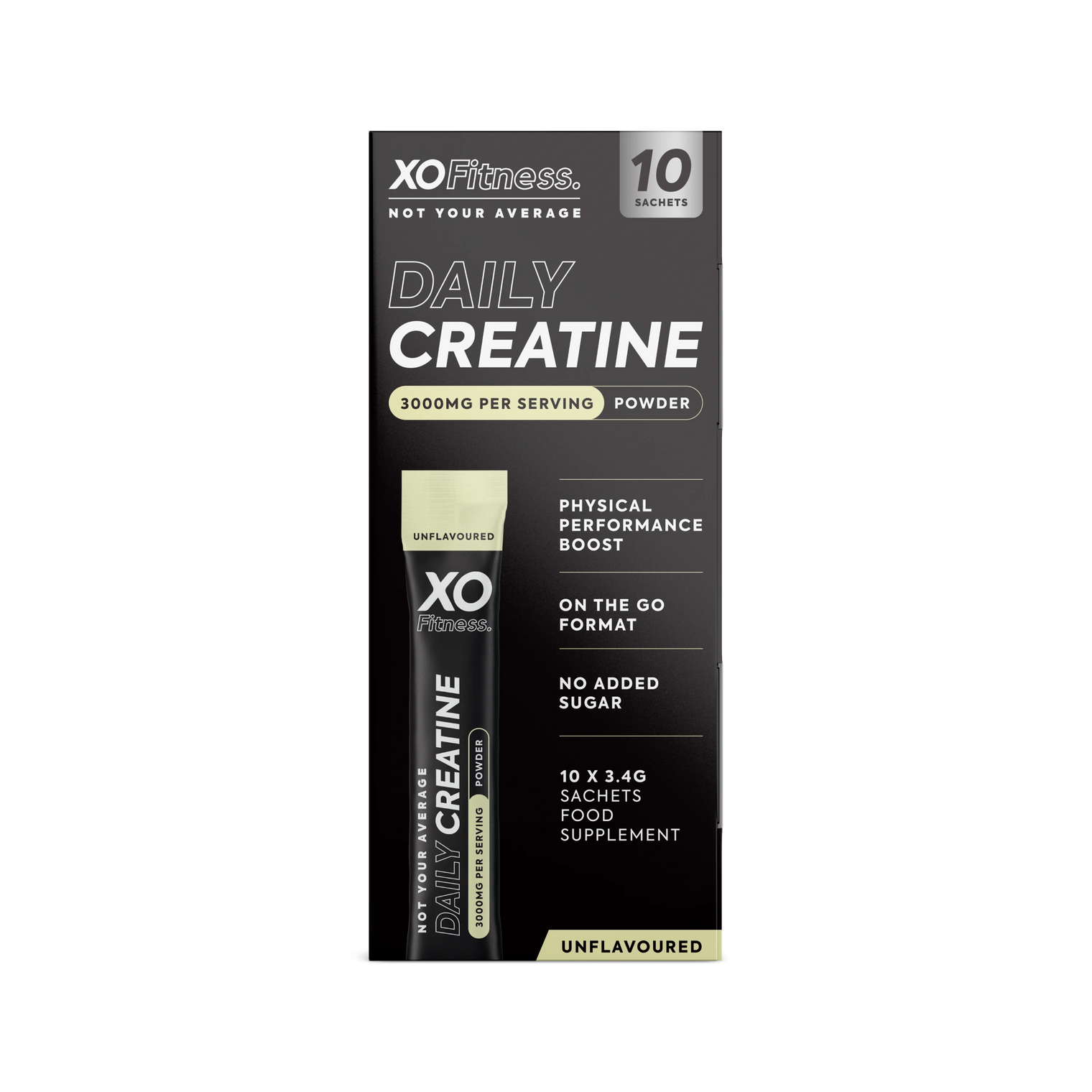XO Fitness Creatine Sticks 10x3.4g – MyGymSupplements