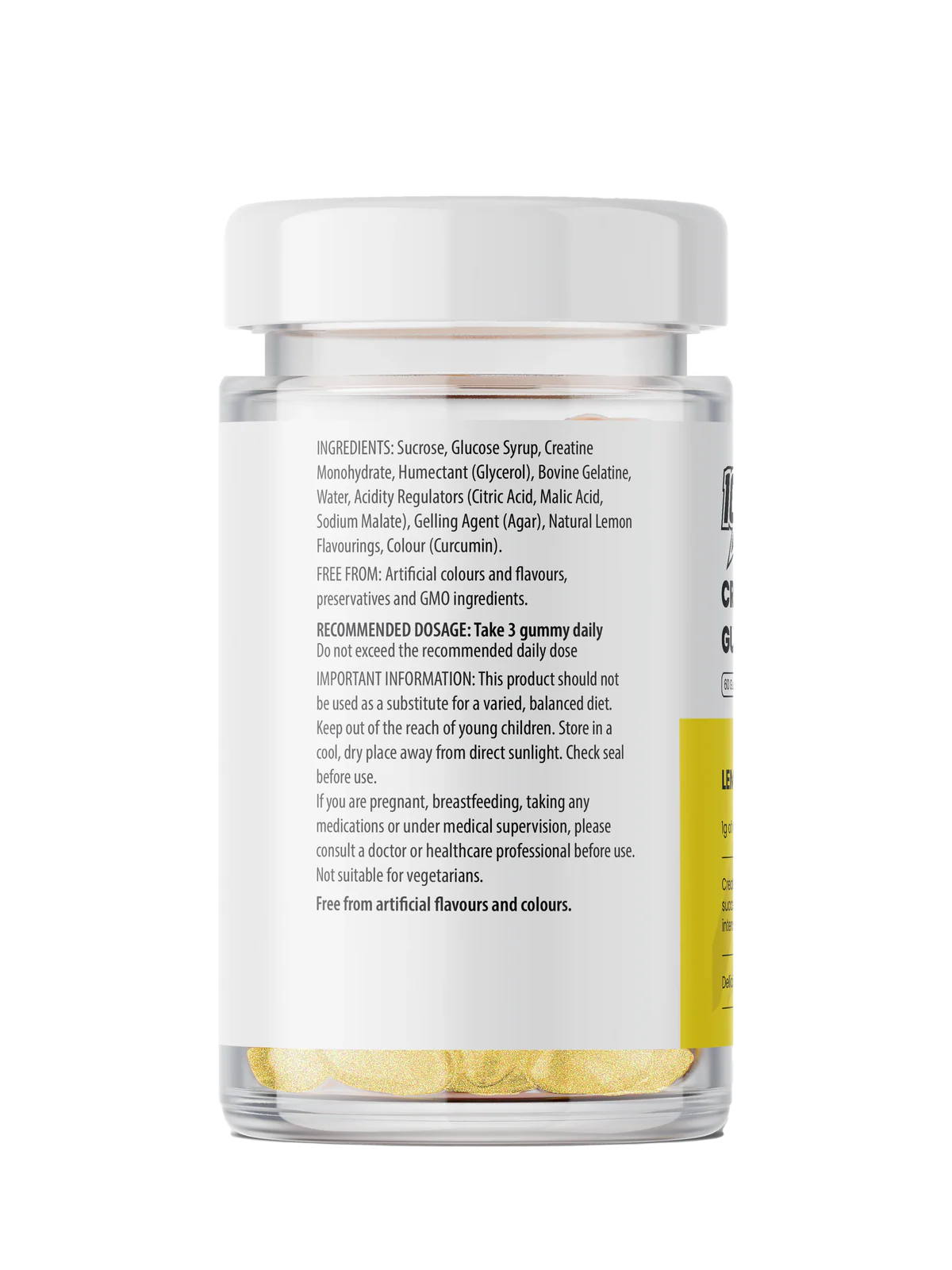 10X Athletic Creatine Gummies 60Softgels