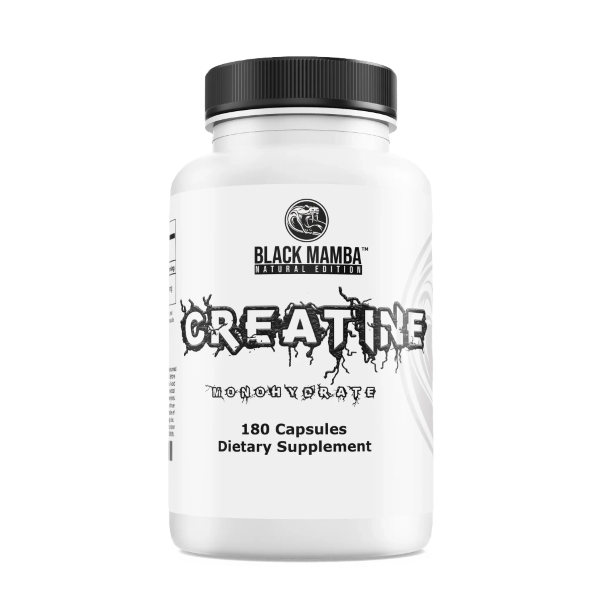 Black Mamba Creatine Capsules - 180 Caps - British Brands