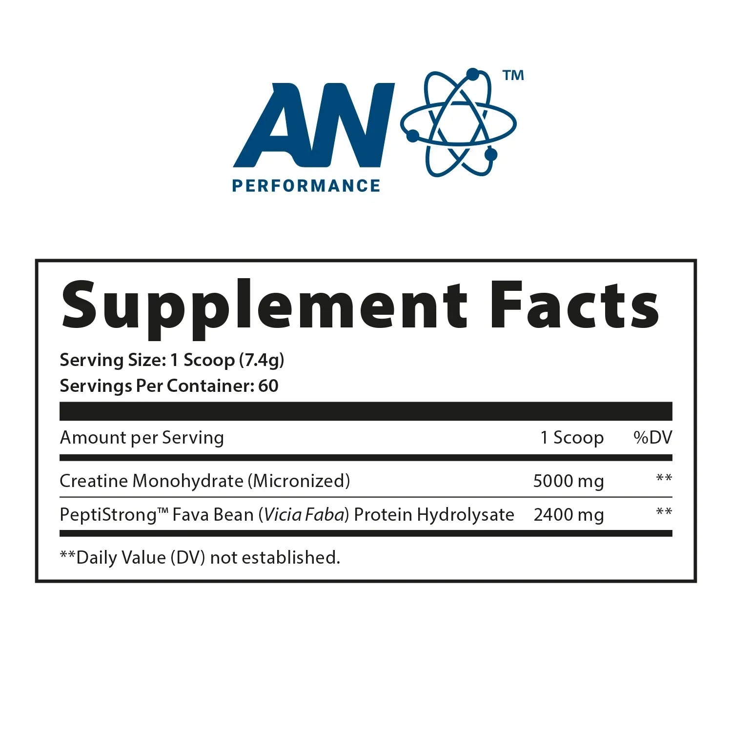 Applied Nutrition Creatine + Peptide - 444g / Unflavoured - Creatine Powder
