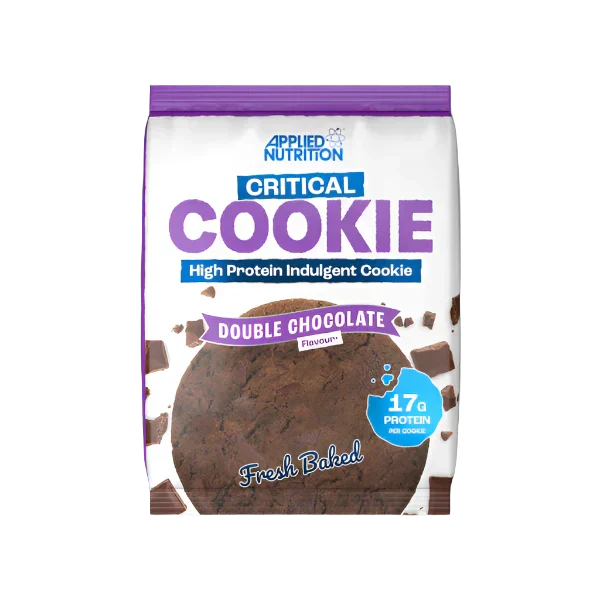 Applied Nutrition Critical Cookie - 12x73g / Double Chocolate - Protein Cookies