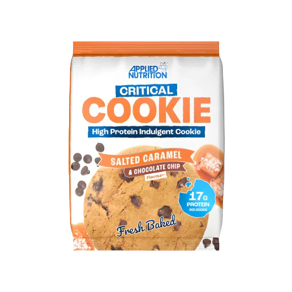 Applied Nutrition Critical Cookie - 12x73g / Salted Caramel & Choc Chip - Protein Cookies