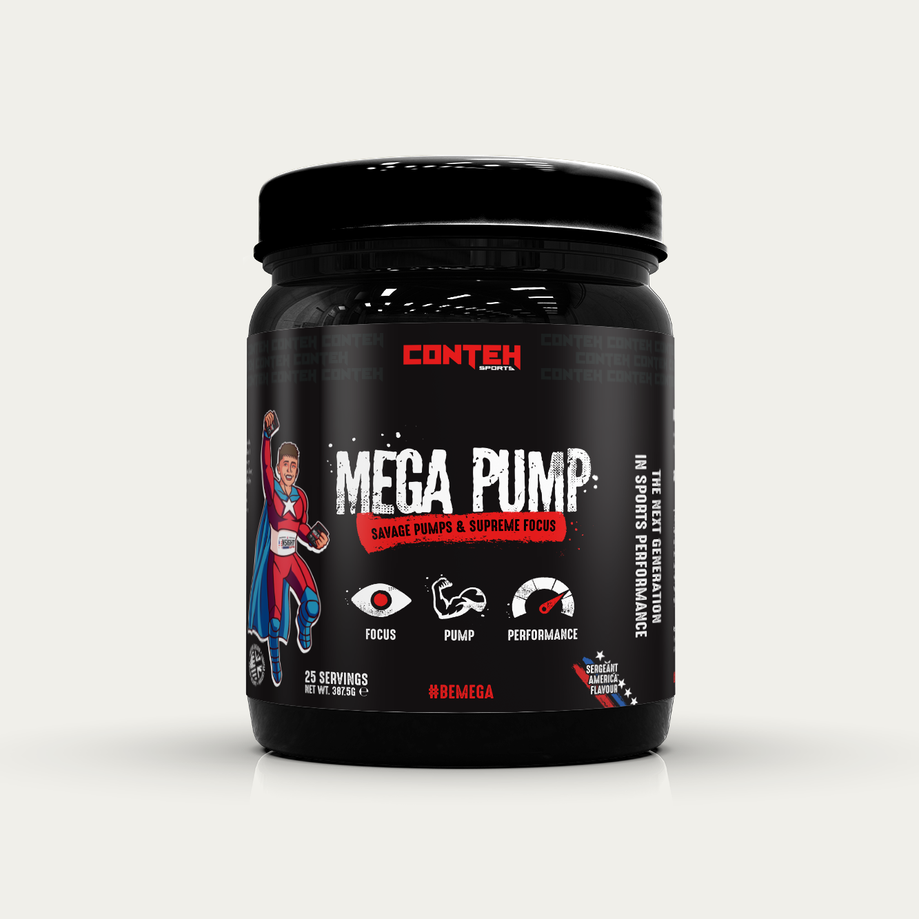 Conteh Sports Mega Pump - Pre-Workout Powder