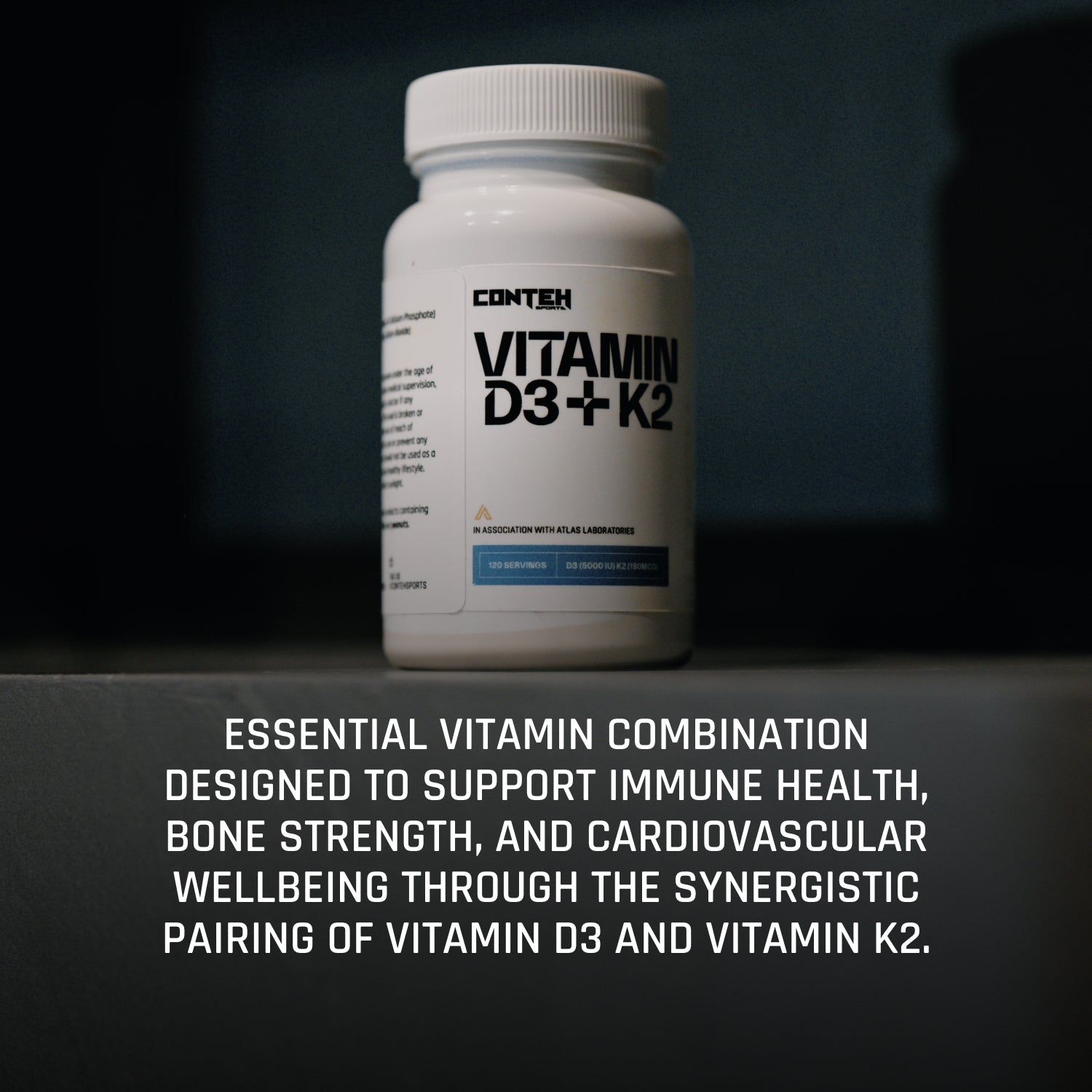 Conteh Sports Vitamin D3 & K2