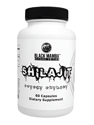 Black Mamba Shilajit - 60 Caps - Shilajit Capsules
