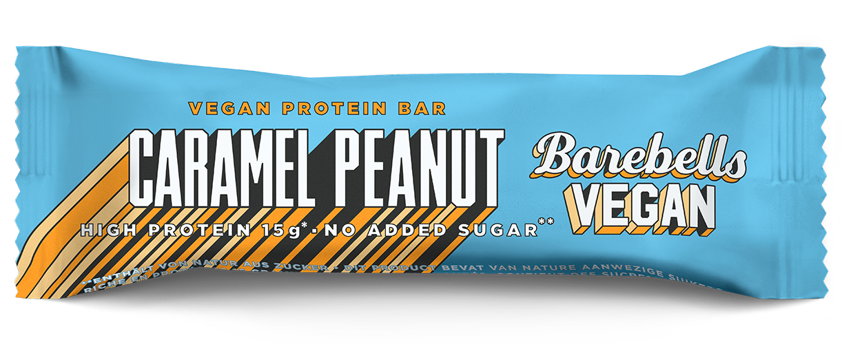 Barebells Soft Bar Vegan Caramel Peanut 12x55g
