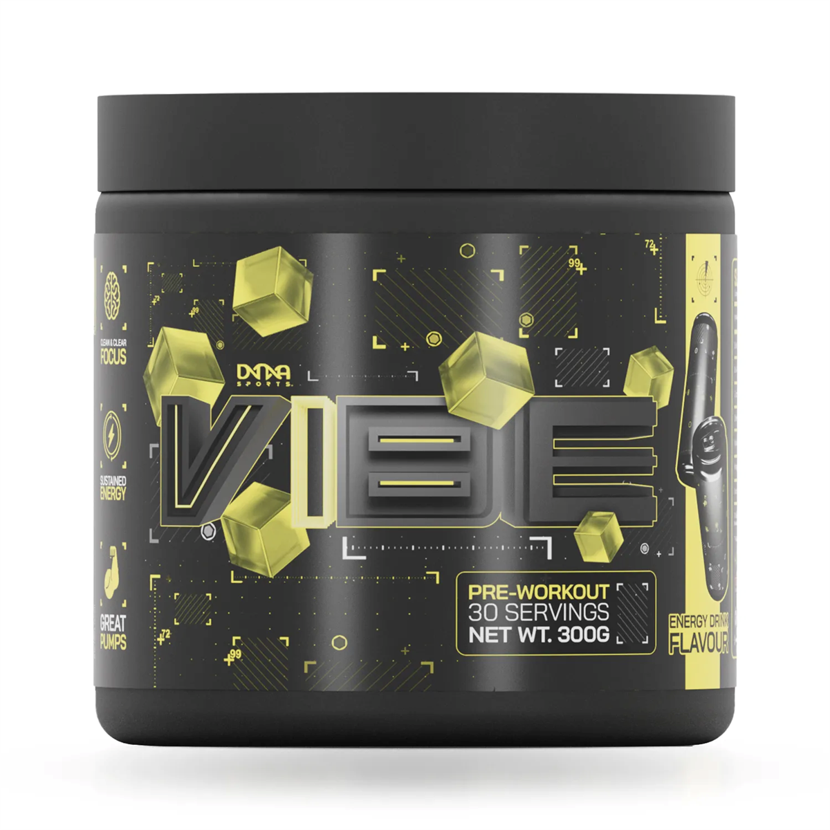 DNA Sports Vibe - 300g / Energy Drink - Pre-Workout Powder