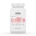 White bottle of DNA Sports Cellflo6 capsules withanolide glycosides for stress reduction