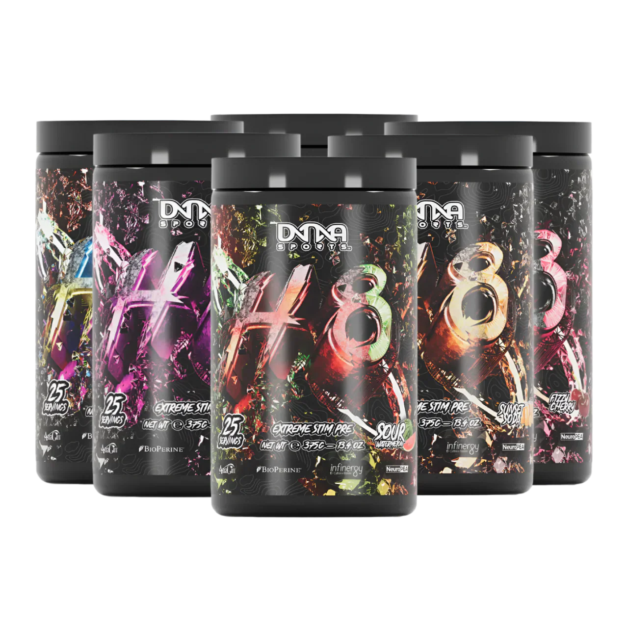 DNA Sports H8 - Pre-Workout Powder