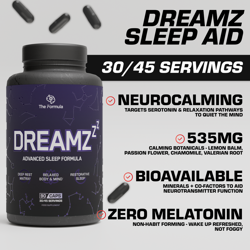 The Formula DREAMZ Sleep Aid 90 Veg Caps