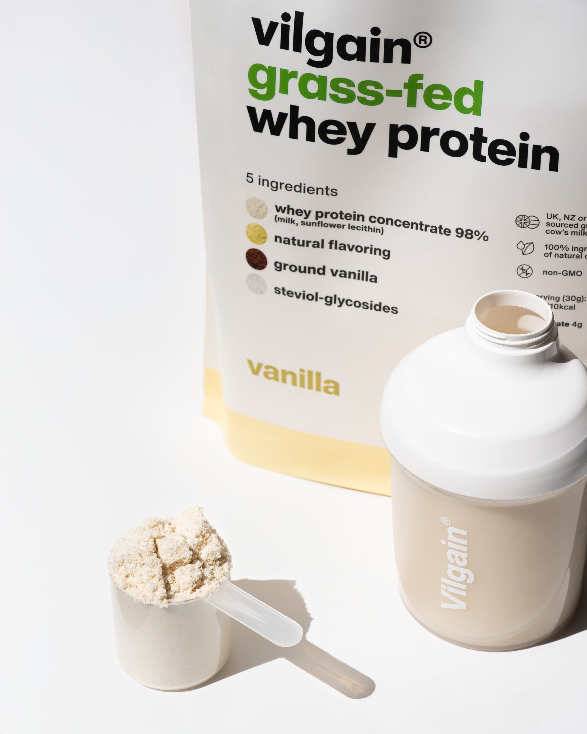 Vilgain Grass-fed Whey Protein 1000g
