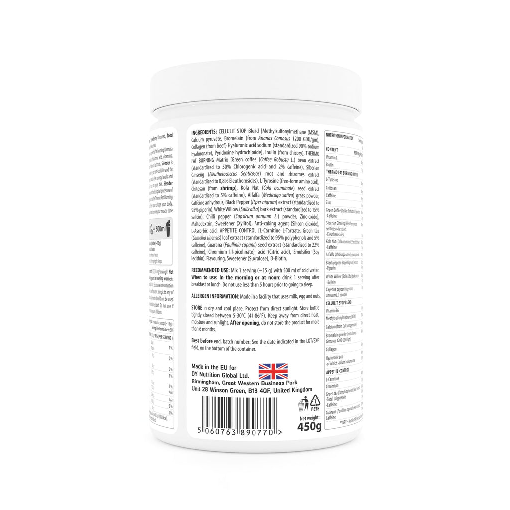 DY Nutrition Slender - Weight Loss Support Capsules