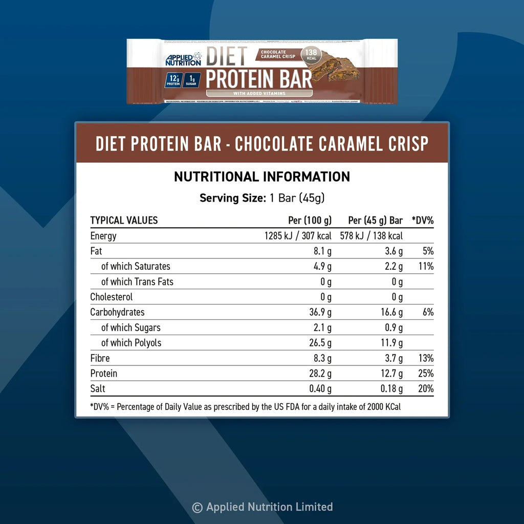 Applied Nutrition Diet Protein Bar - Protein Bars
