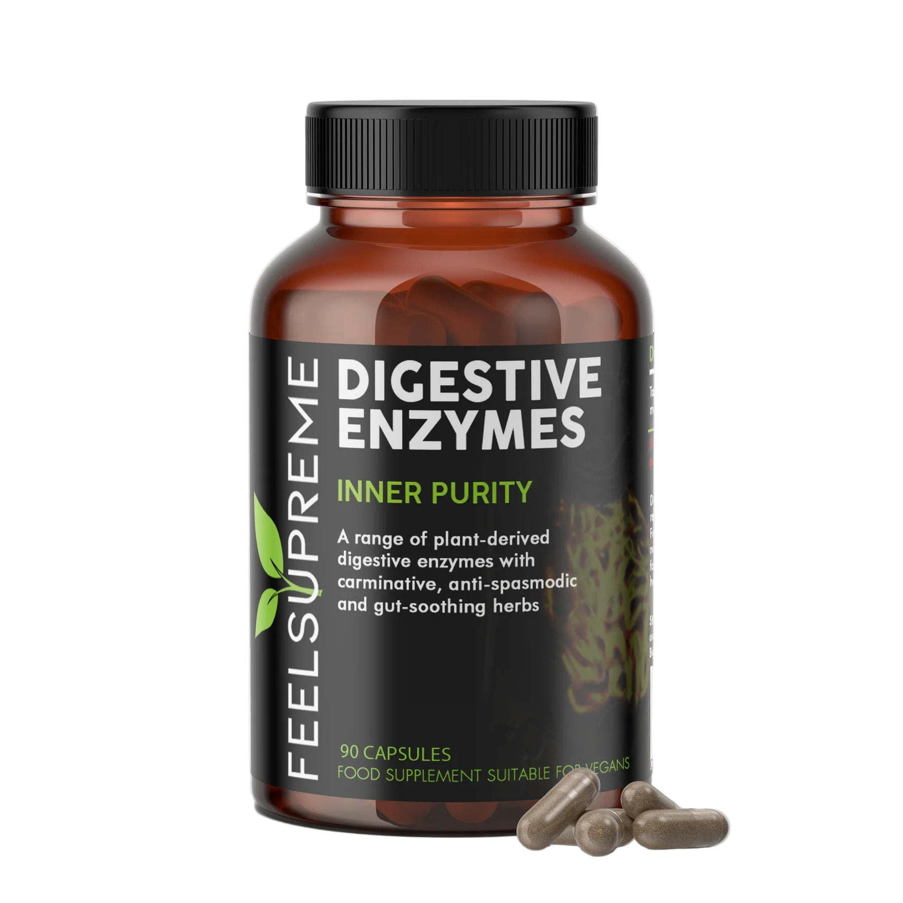 Feel Supreme Digestive Enzymes 90 Caps Health and Wellbeing