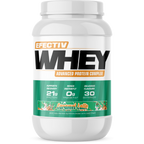 Caramel Latte flavored highly bioavailable whey protein powder by Efectiv Nutrition Whey for lean muscle