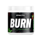 Efectiv Nutrition Burn cherry lime flavor thermogenic fat burner supplement support fat loss
