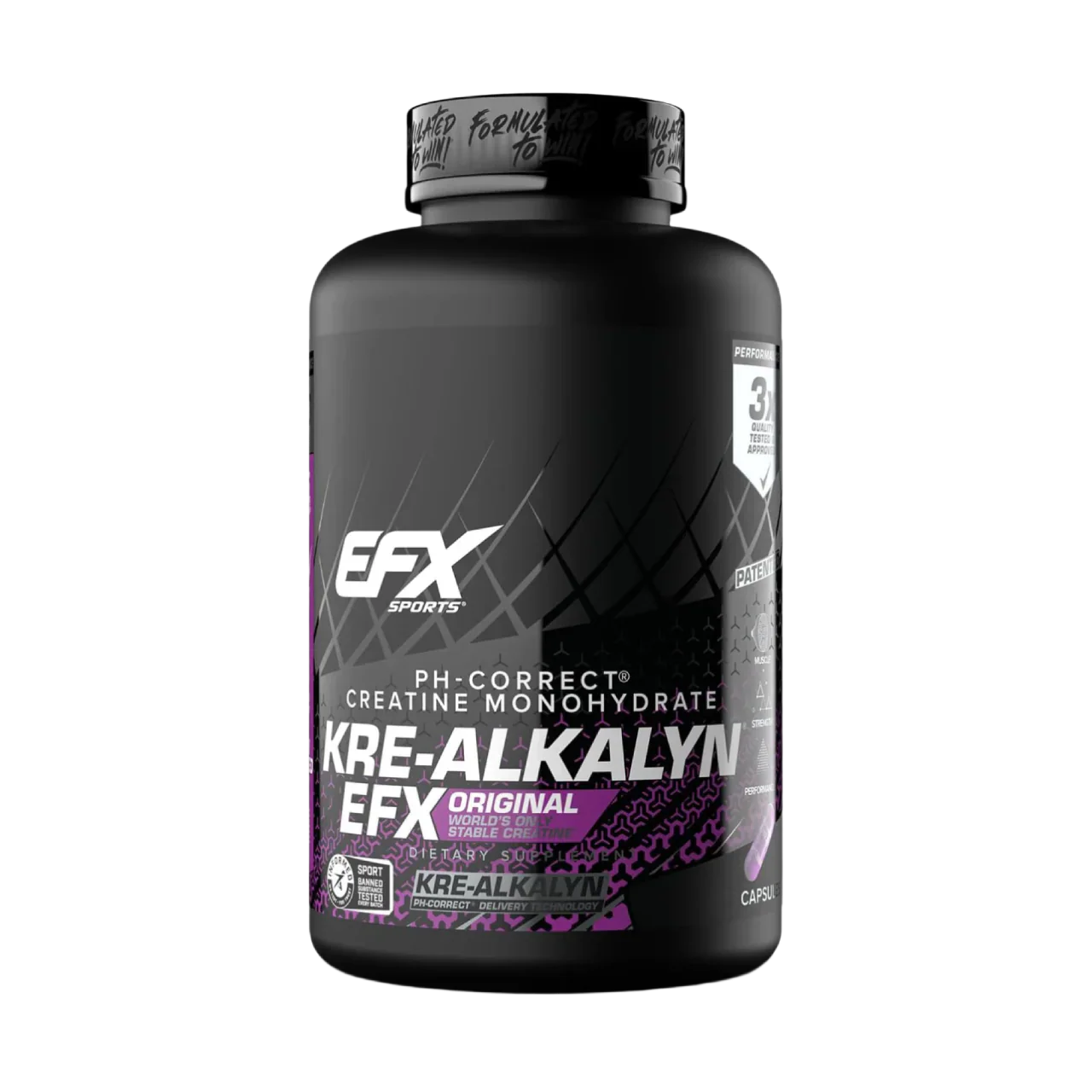 EFX Sports Kre-Alkalyn - 240 Caps - Creatine