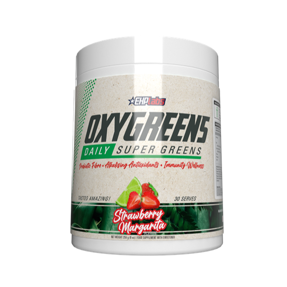 EHP Labs OxyGreens - 264g / Strawberry Margarita - Greens Powder