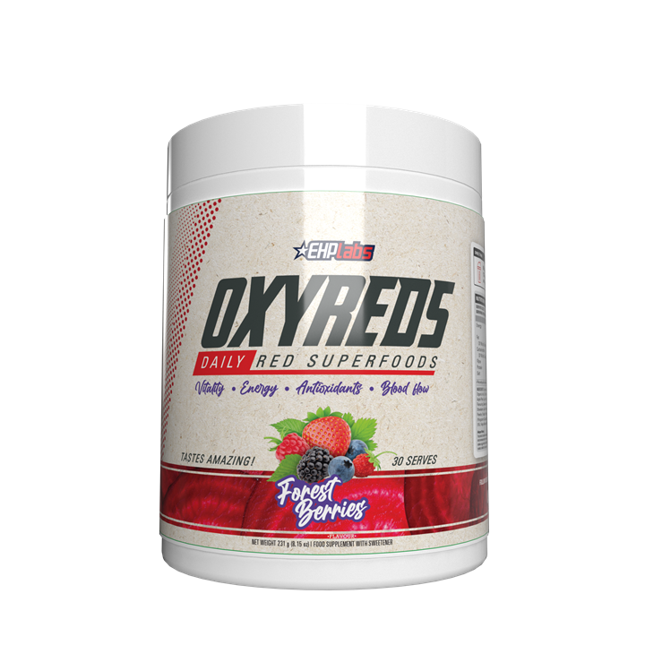 EHP Labs OxyReds - 231g / Forest Berries - Greens Powder