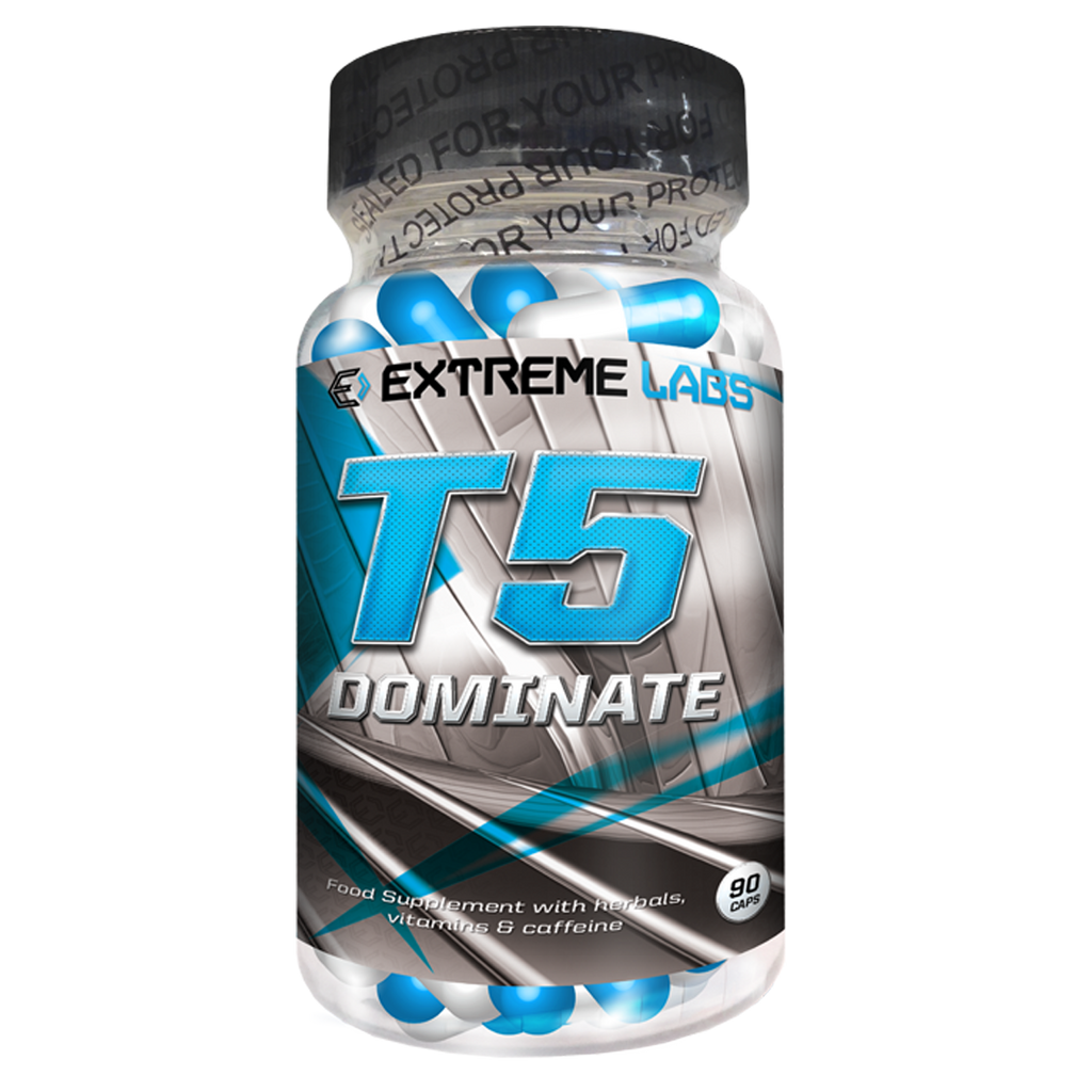 Extreme Labs T5 Dominate - 90 Caps - Weight Loss Support Capsules