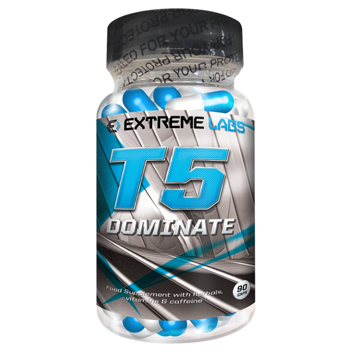 Extreme Labs T5 Dominate - 90 Caps - Weight Loss Support Capsules