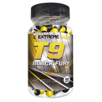 Extreme Labs T9 Black Fury - 90 Caps - Weight Loss Support Capsules