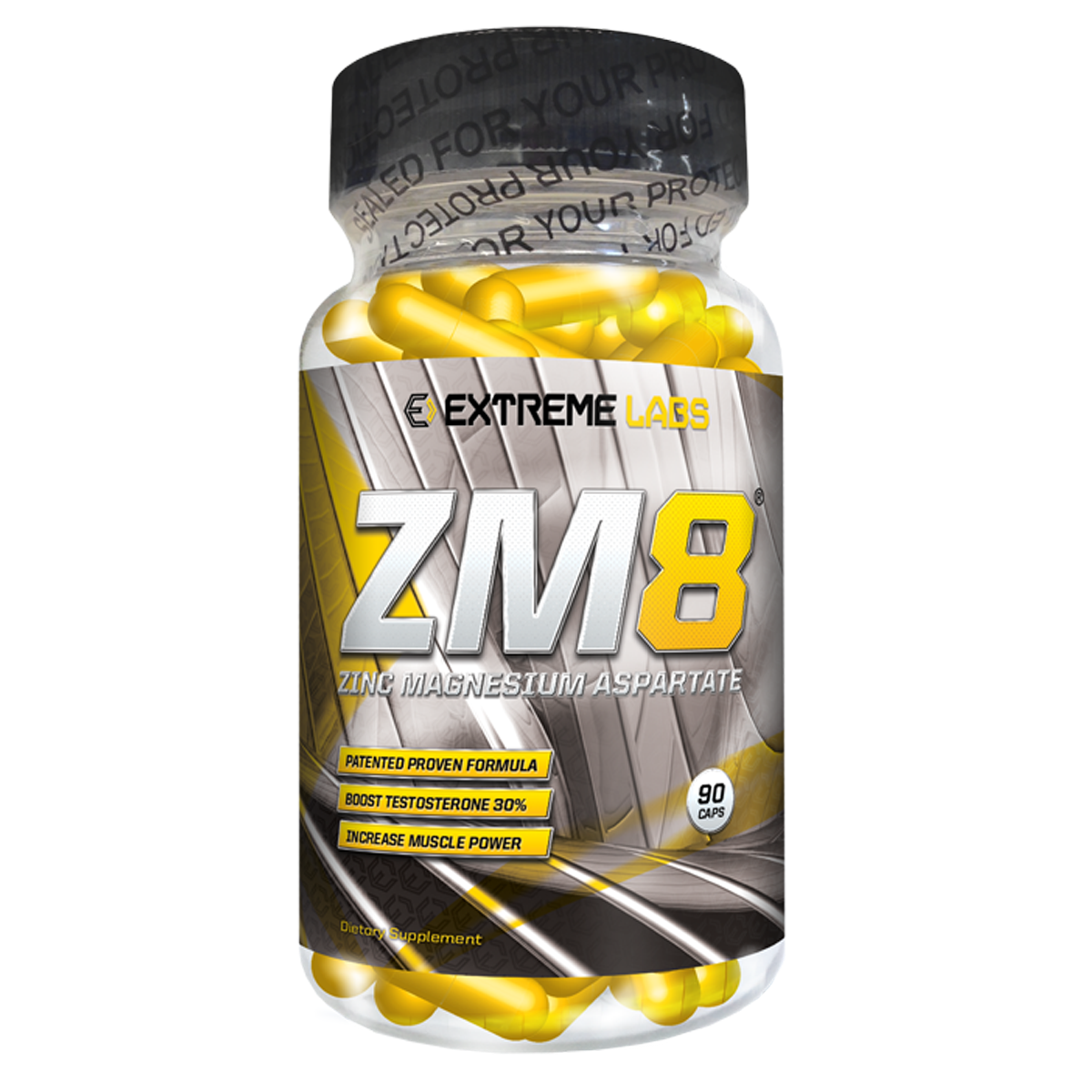 Extreme Labs ZM8 - 90 Caps - ZMA Capsules