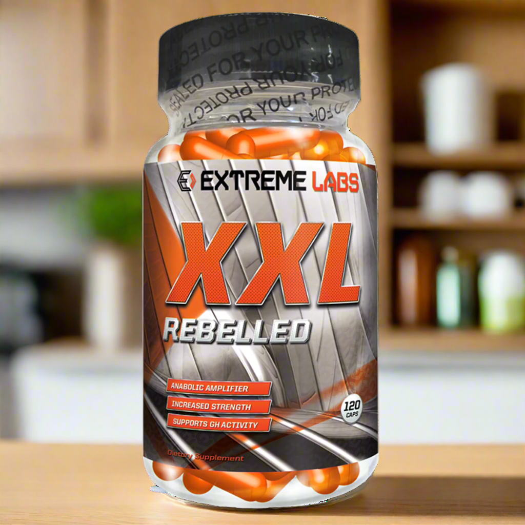 Extreme Labs XXL Rebelled - 120 Caps - Testosterone Booster Capsules