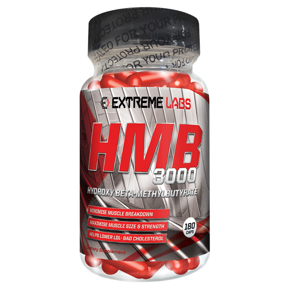 Extreme Labs HMB 3000 - 180 Caps - HMB Capsules