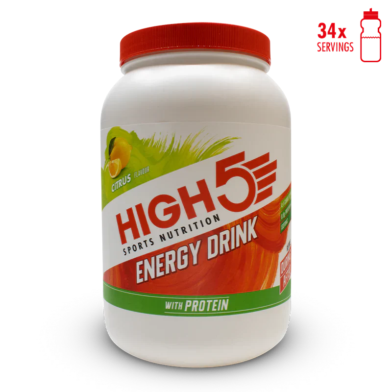 HIGH5 Energy Drink with Protein - 1.6kg / Citrus - Supplements