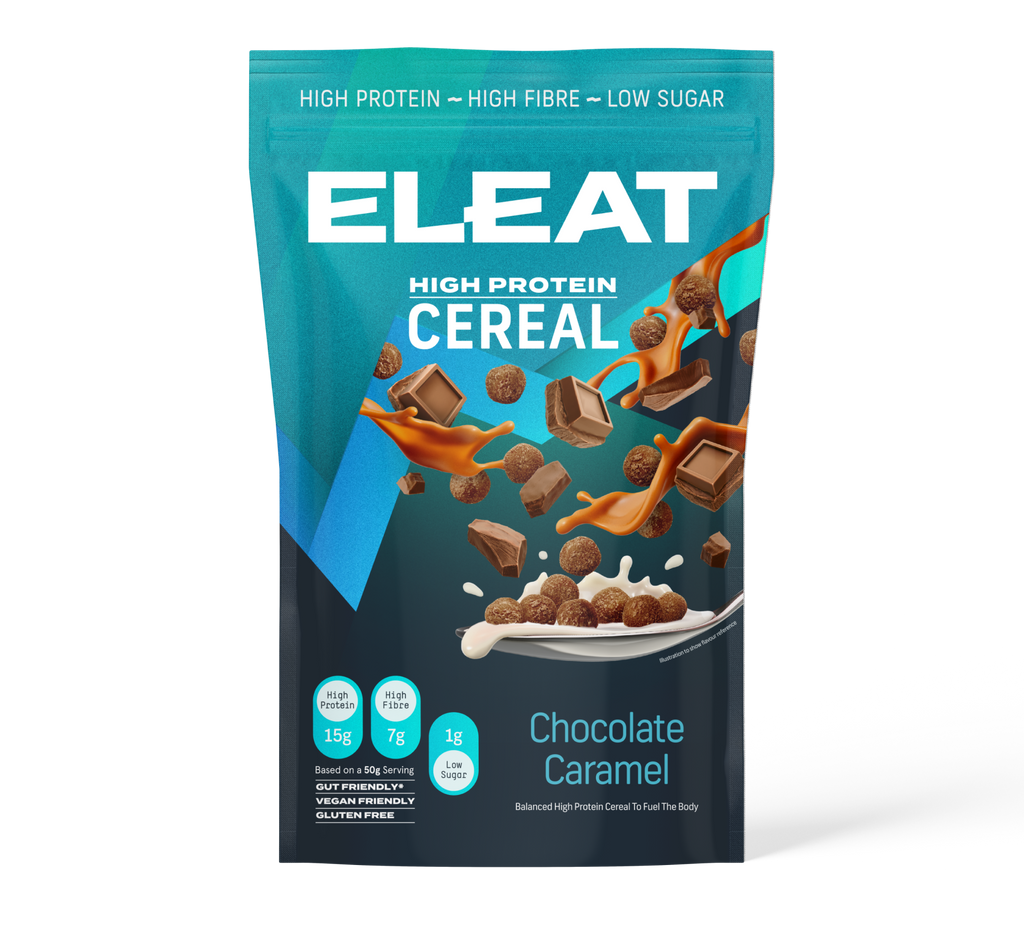 Eleat Balanced High Protein Cereal - 250g / Chocolate Caramel - Protein Cereal