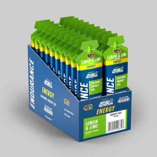 Applied Nutrition Endurance Energy Gel - 20x60g / Lemon & Lime - Energy Gels