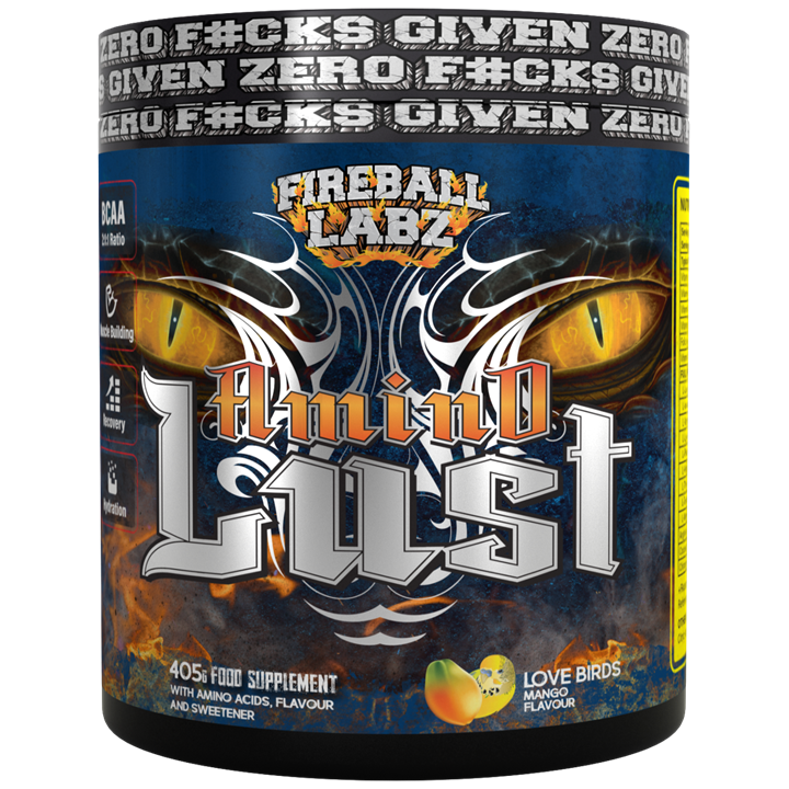 Fireball Labz AminoLust - 405g / Lovebirds (Mango) - Amino Acids Powder