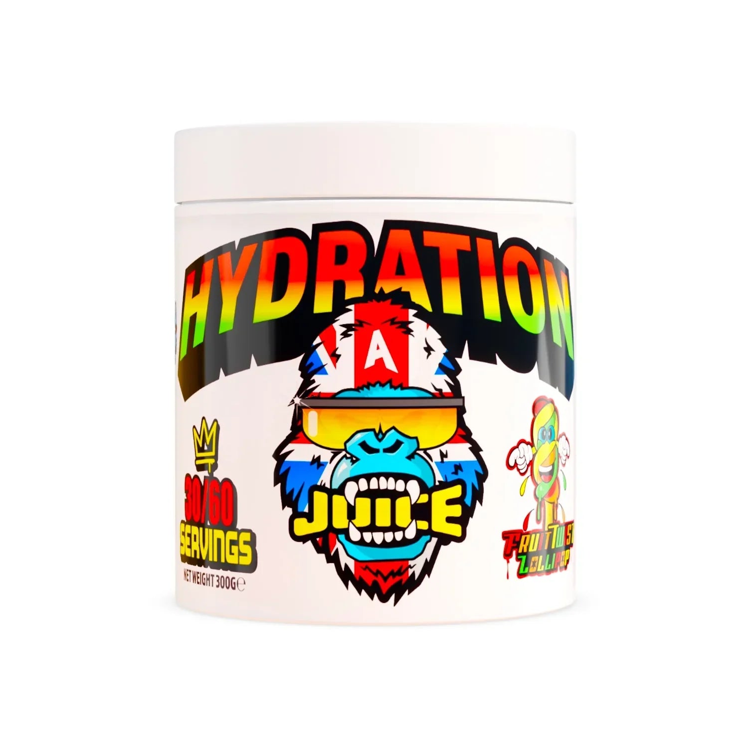 Gorillalpha Hydration Juice - 300g / Fruit Twist Lollipop