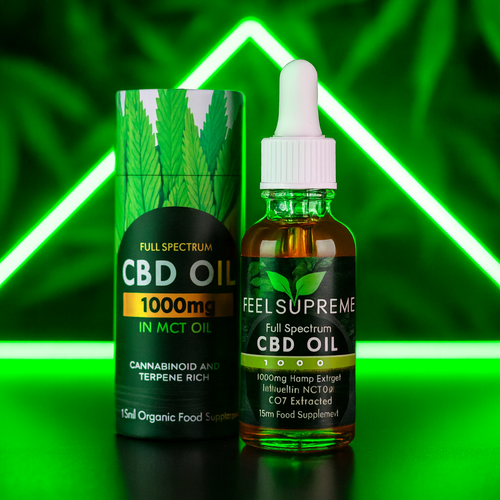 Feel Supreme CBD Oil 1000mg - MyGymSupplements