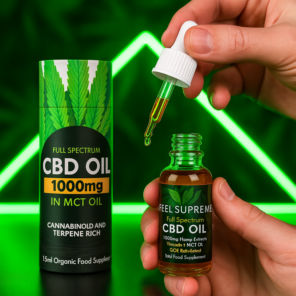 Feel Supreme CBD Oil 1000mg