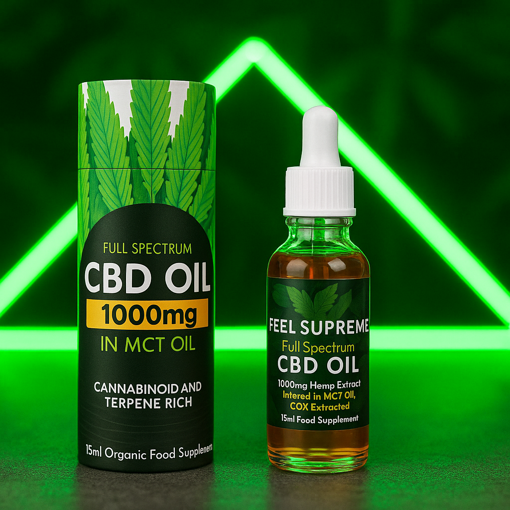 Feel Supreme CBD Oil 1000mg