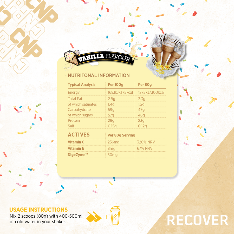 CNP Recover Shake and Take Bottles - Recovery