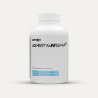White Conteh Sports Ashwagandha bottle with blue label for stress relief and better sleep
