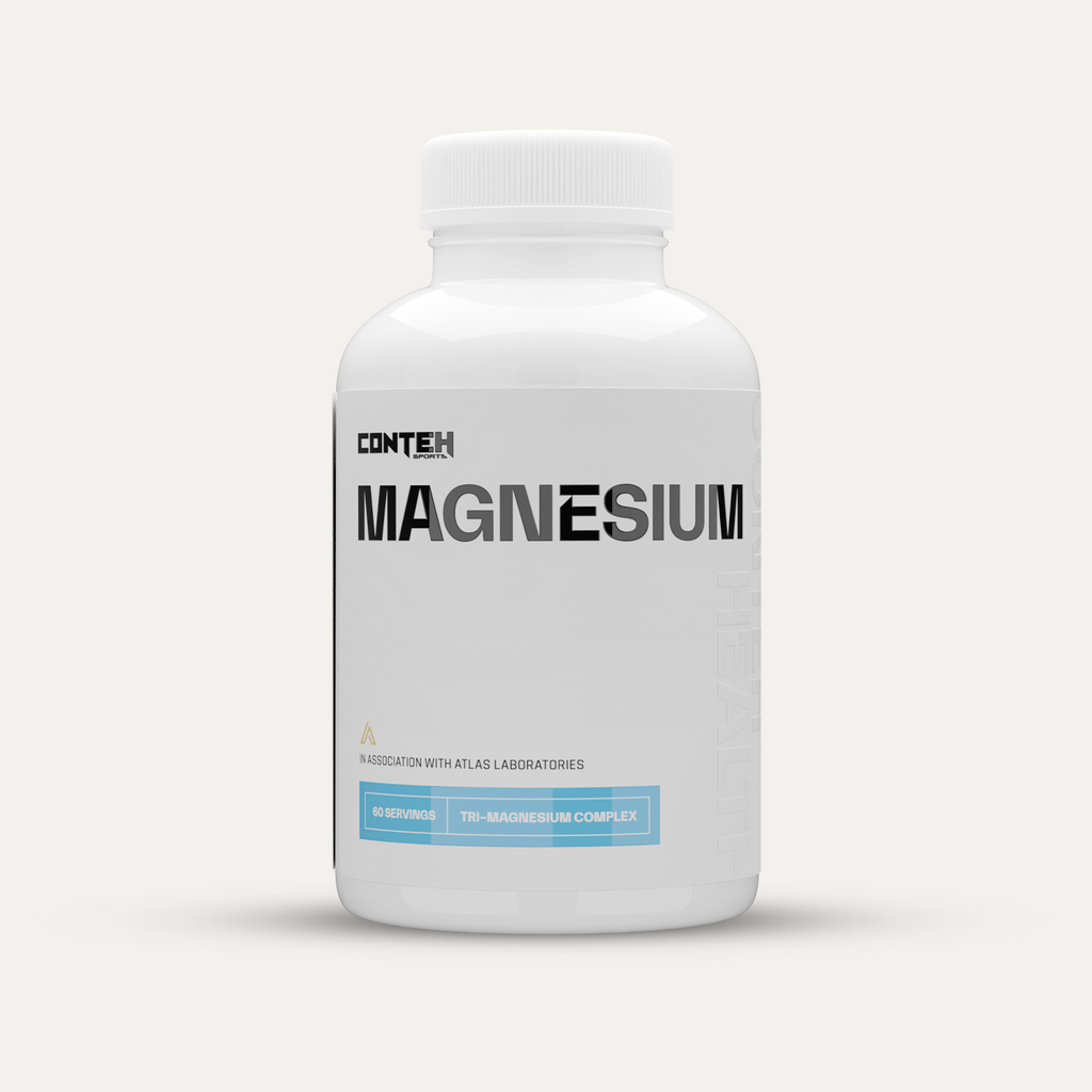 Conteh Sports Magnesium (Tri Magnesium Complex) 200g - 120 Caps - Halal